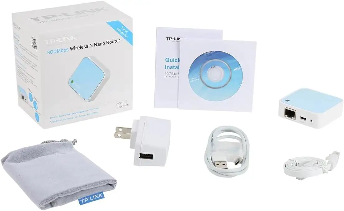 TP-Link N300 Wireless Portable Nano Travel Router(TL-WR802N) - 51pn6twhsGL._AC_SL1280_